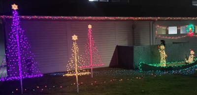 Holiday Kickoff decorations