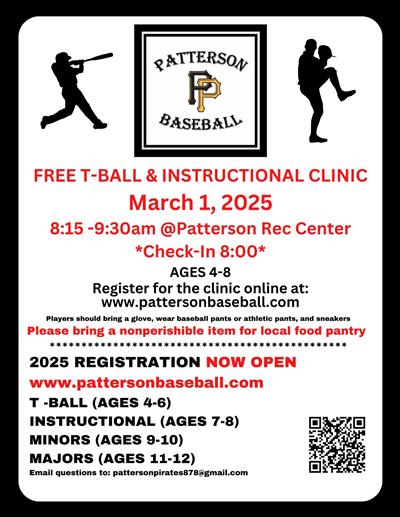 Free T-Ball Clinic