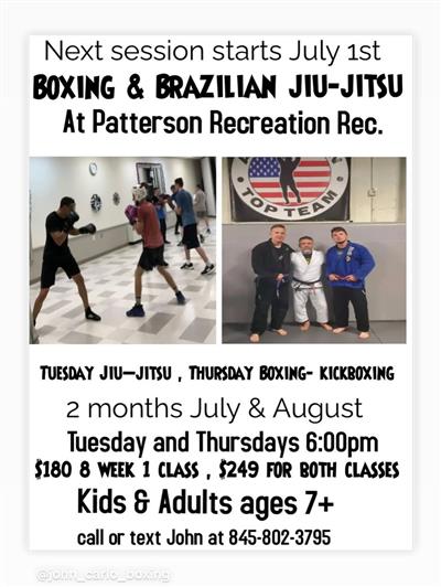 Boxing and Jiu-Jitsu