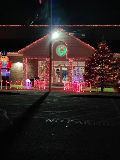 Holiday Kickoff decorations 2