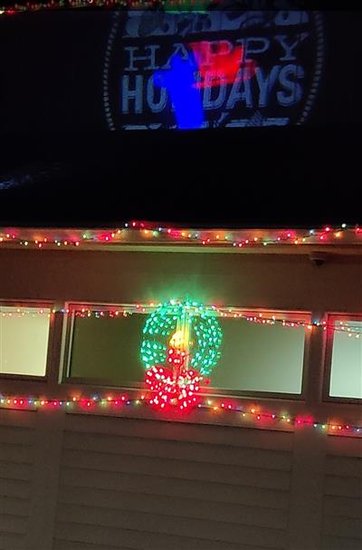 Holiday Kickoff decorations 2