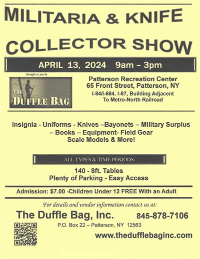 Militaria & Knife Collector Show
