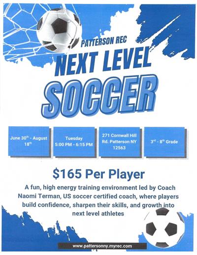 Next Level Soccer Clinic